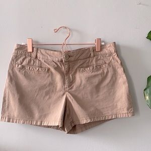 Club Monaco khaki shorts Sz 6
